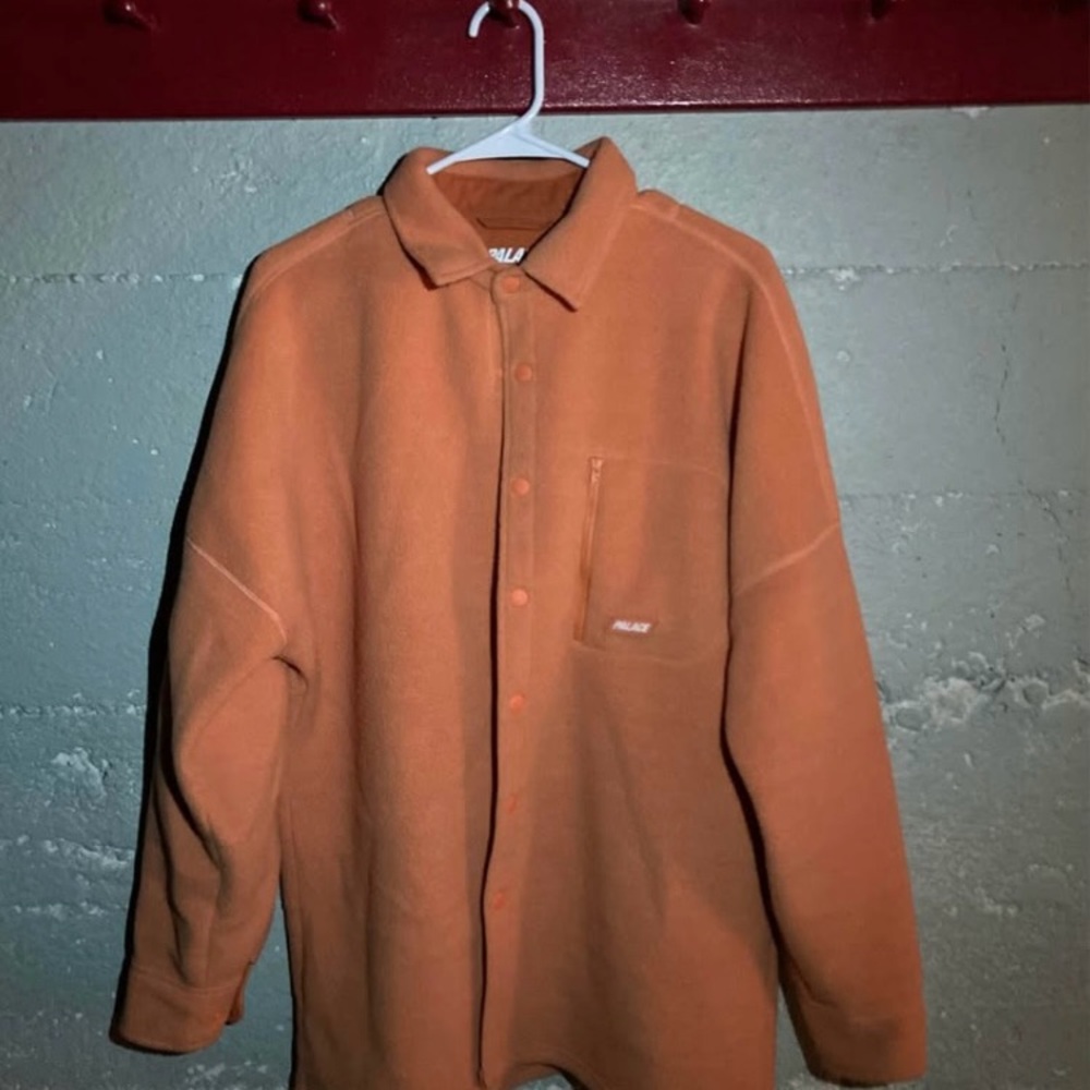 PALACE Burnt Orange Shirt Jacket